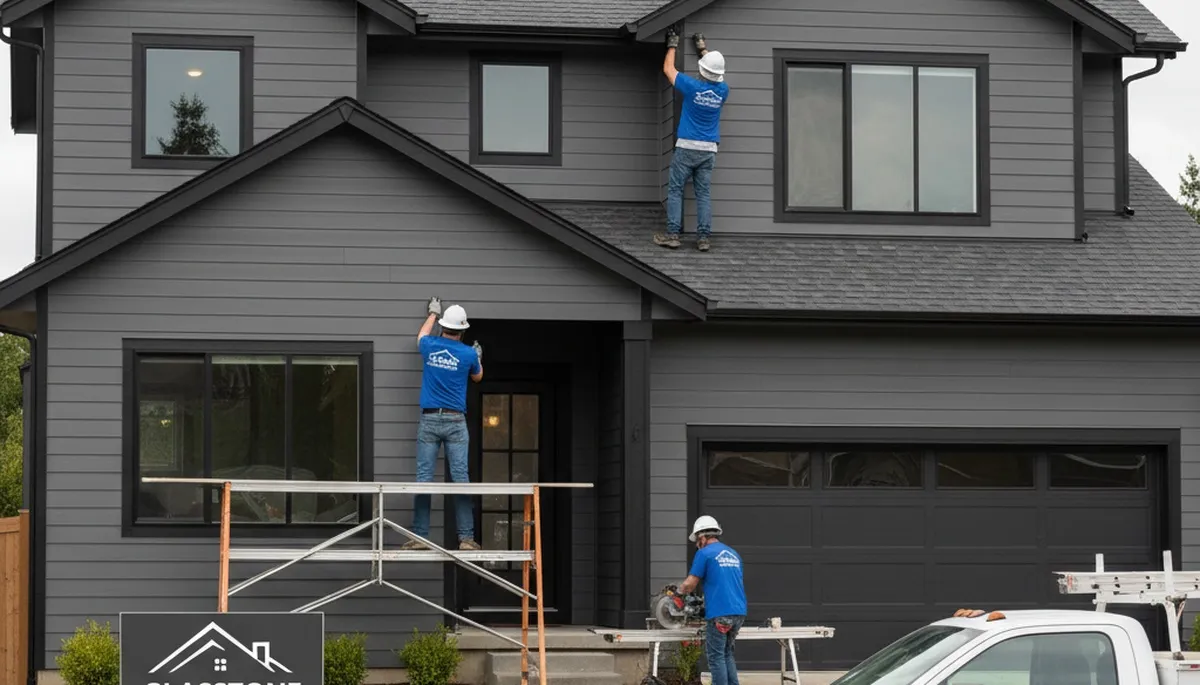 Professional vinyl siding installation by expert contractors in Portland, OR homes